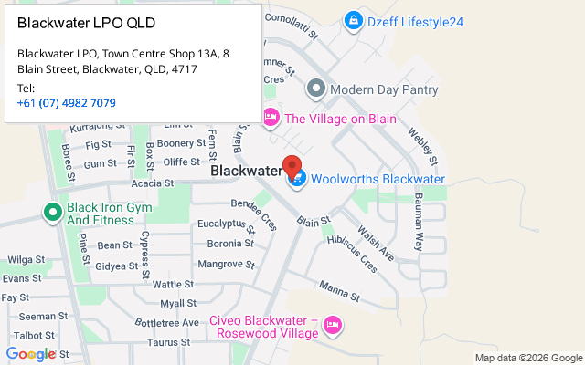 Blackwater LPO QLD
