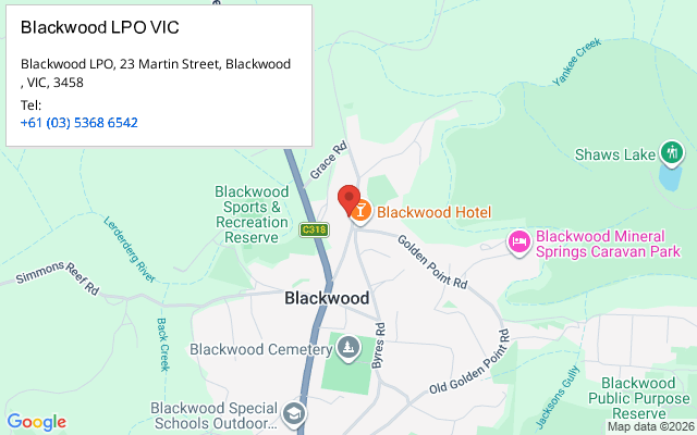 Blackwood LPO VIC