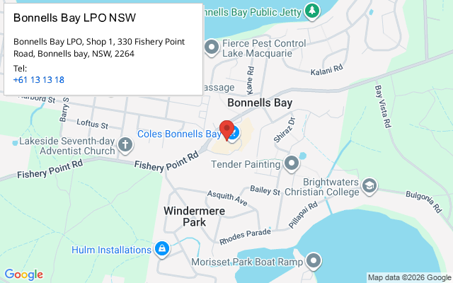 Bonnells Bay LPO NSW