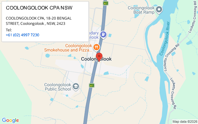 COOLONGOLOOK CPA NSW