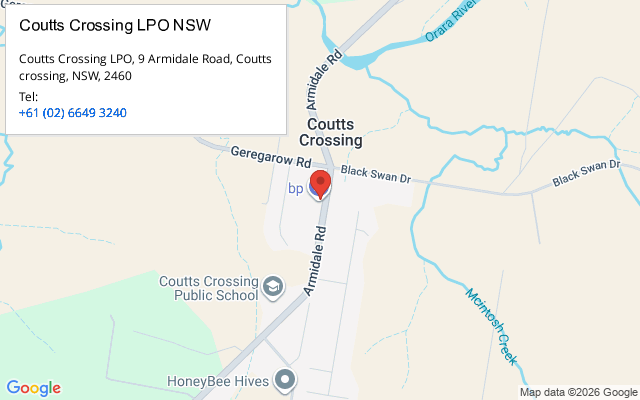 Coutts Crossing LPO NSW
