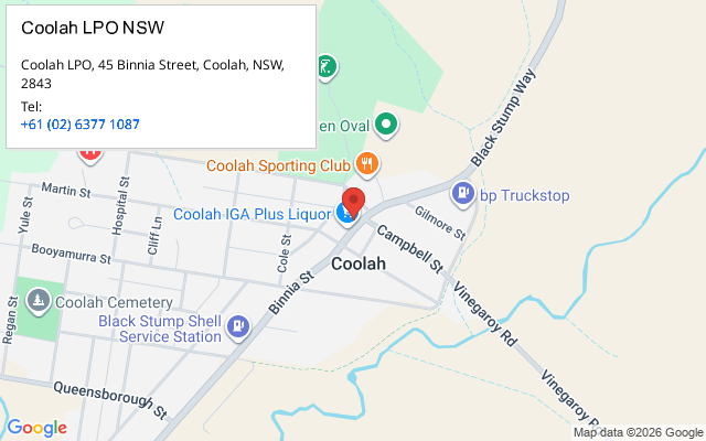 Coolah LPO NSW