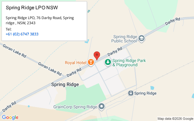 Spring Ridge LPO NSW