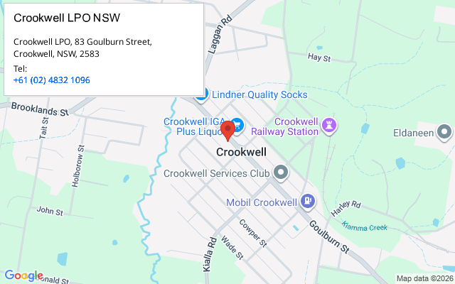 Crookwell LPO NSW