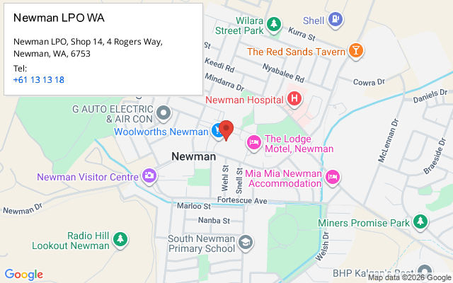 Newman LPO WA