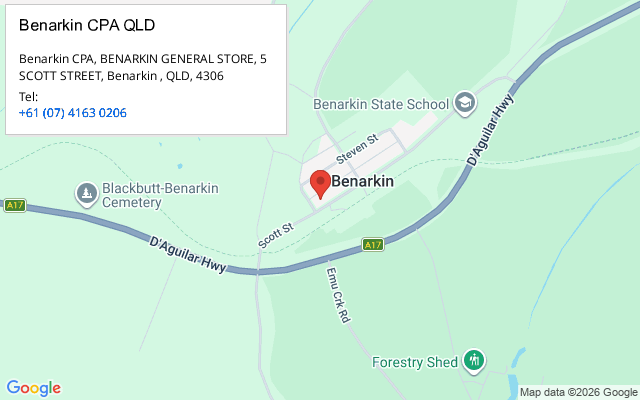 Benarkin CPA QLD