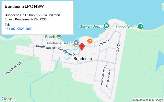 Bundeena LPO NSW