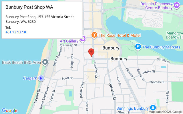 Bunbury Post Shop WA