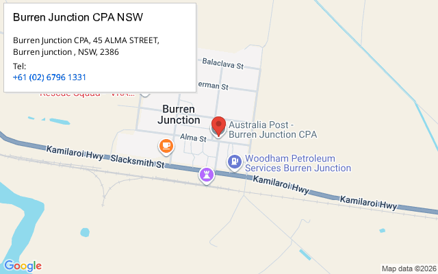 Burren Junction CPA NSW