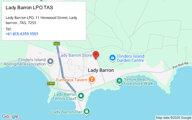 Lady Barron LPO TAS