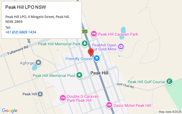 Peak Hill LPO NSW