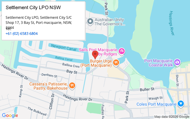 Settlement City LPO NSW