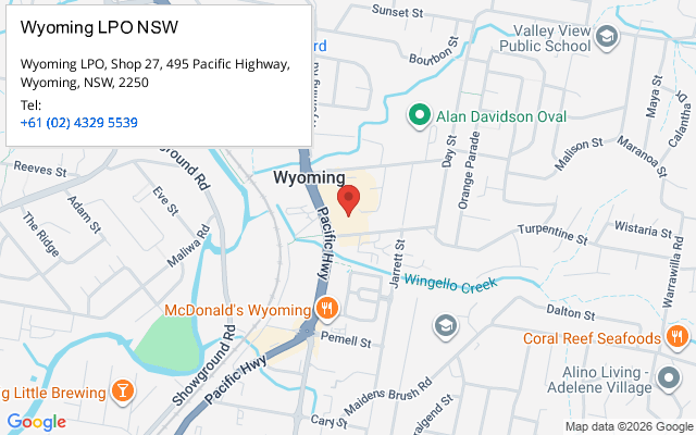 Wyoming LPO NSW