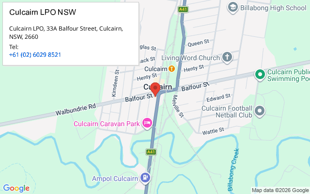 Culcairn LPO NSW