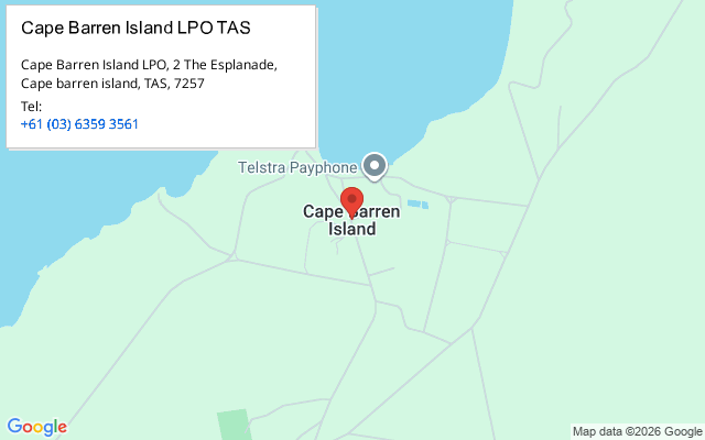 Cape Barren Island LPO TAS