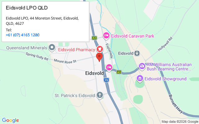 Eidsvold LPO QLD