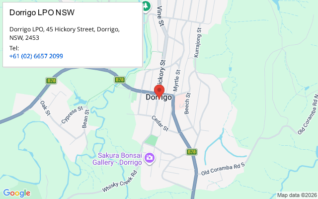 Dorrigo LPO NSW