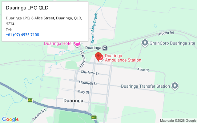 Duaringa LPO QLD