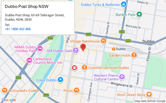 Dubbo Post Shop NSW