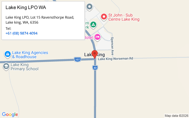 Lake King LPO WA