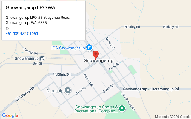 Gnowangerup LPO WA
