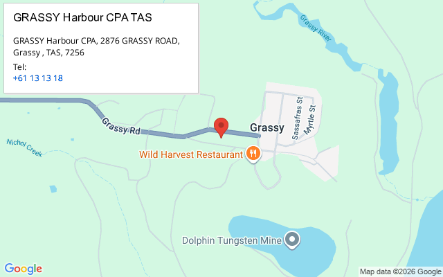 GRASSY Harbour CPA TAS
