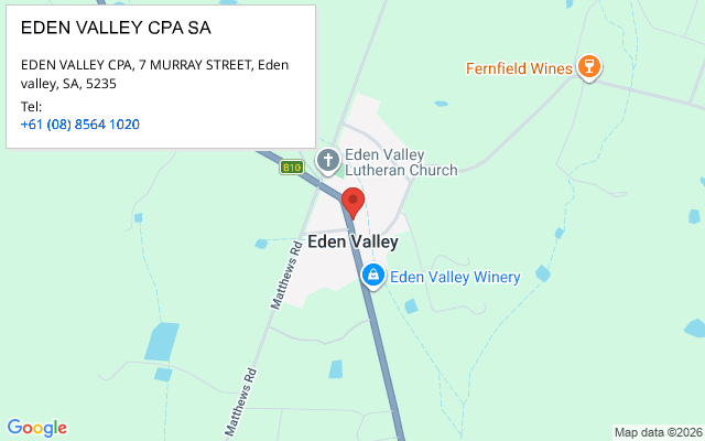 EDEN VALLEY CPA SA