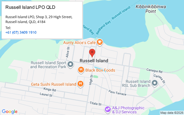 Russell Island LPO QLD