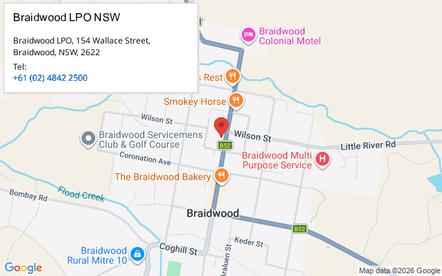 Braidwood LPO NSW