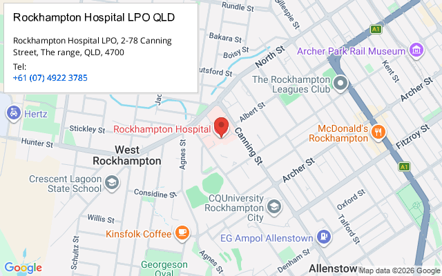 Rockhampton Hospital LPO QLD
