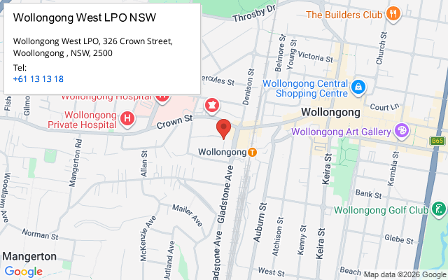 Wollongong West LPO NSW