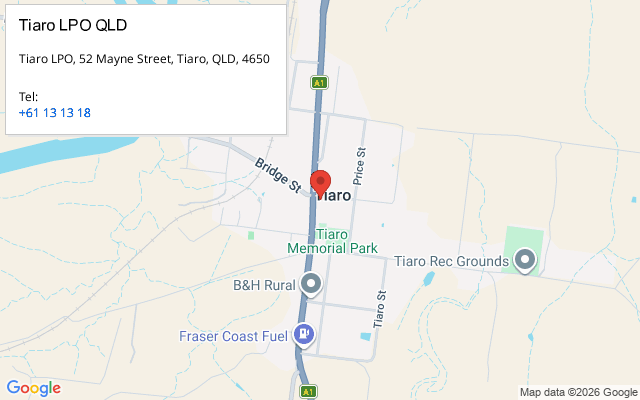 Tiaro LPO QLD