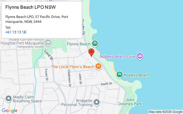 Flynns Beach LPO NSW