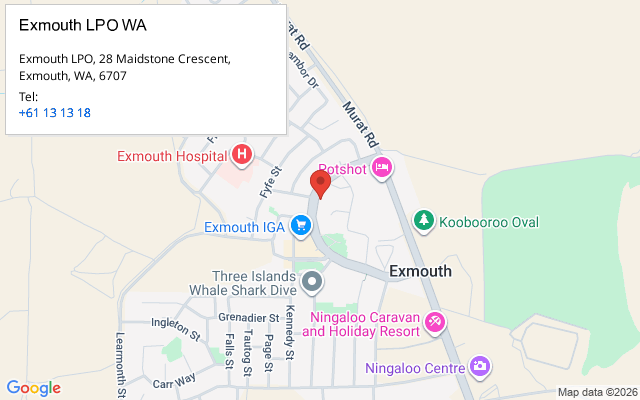 Exmouth LPO WA