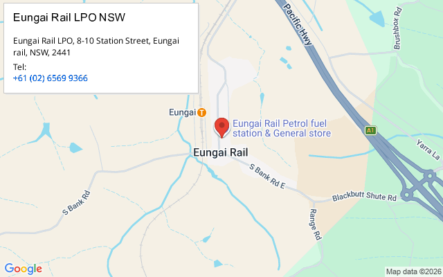 Eungai Rail LPO NSW