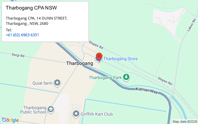 Tharbogang CPA NSW