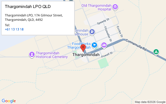Thargomindah LPO QLD