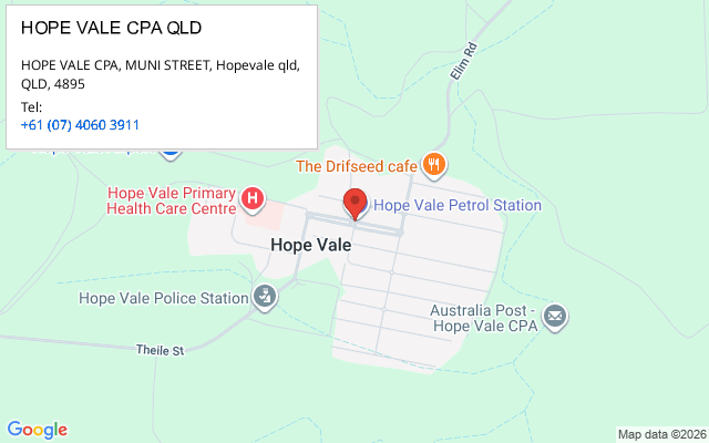 HOPE VALE CPA QLD