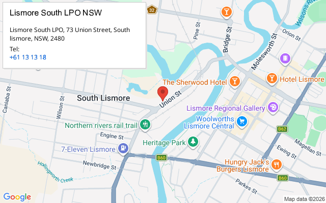 Lismore South LPO NSW