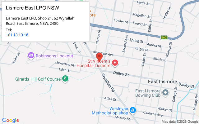 Lismore East LPO NSW