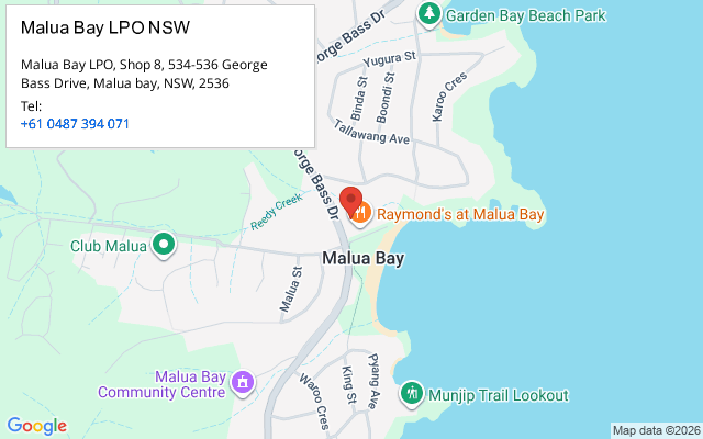 Malua Bay LPO NSW