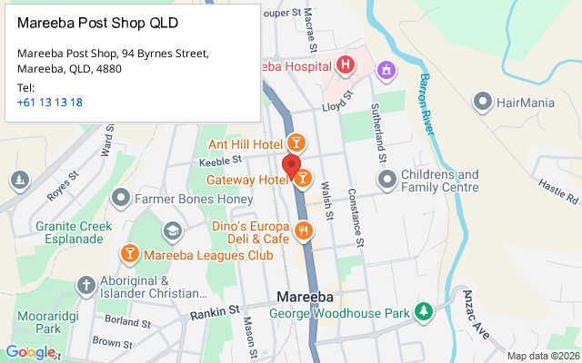 Mareeba Post Shop QLD
