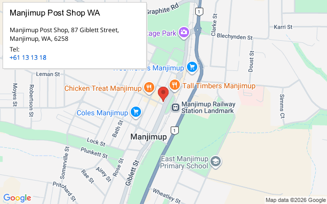 Manjimup Post Shop WA