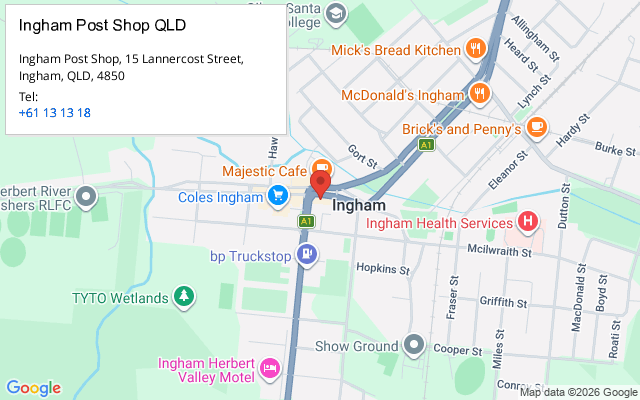 Ingham Post Shop QLD