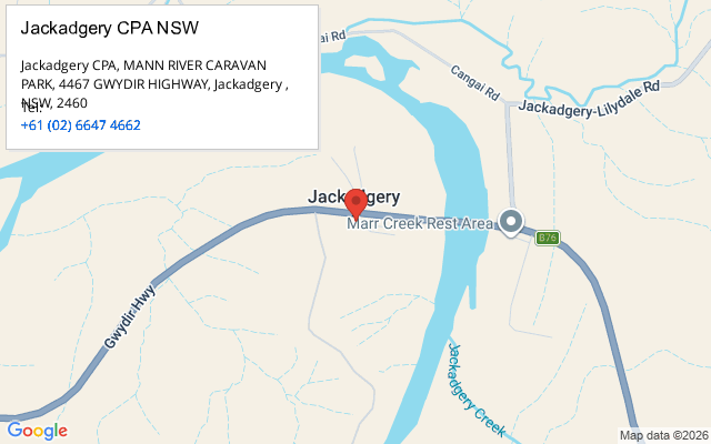 Jackadgery CPA NSW