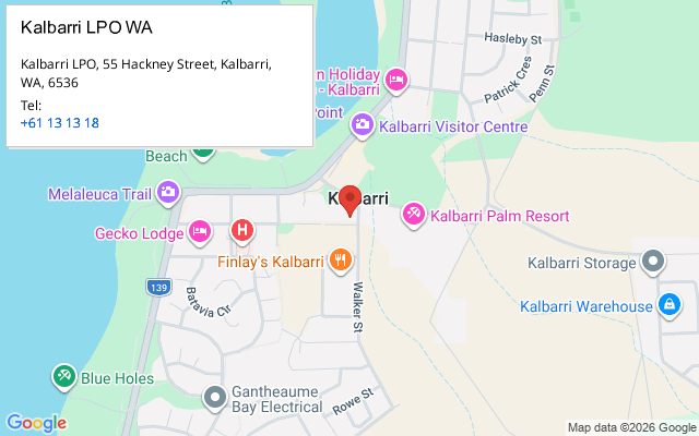 Kalbarri LPO WA