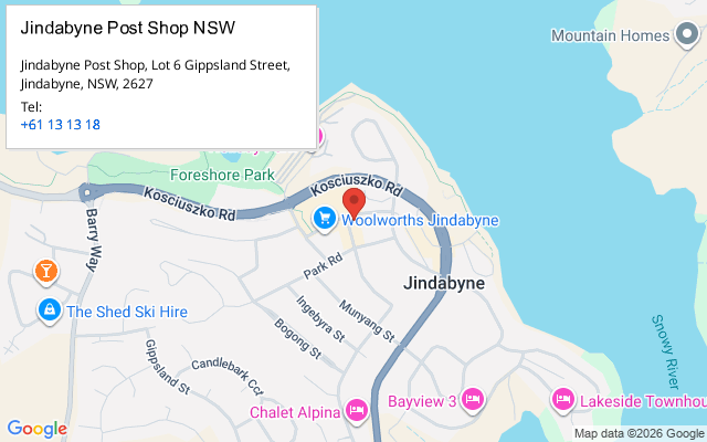 Jindabyne Post Shop NSW