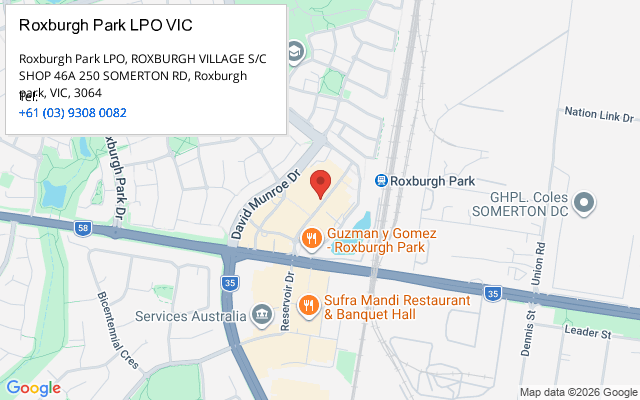 Roxburgh Park LPO VIC