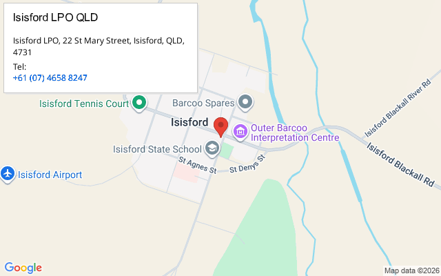 Isisford LPO QLD