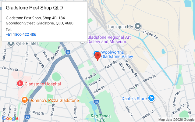 Gladstone Post Shop QLD